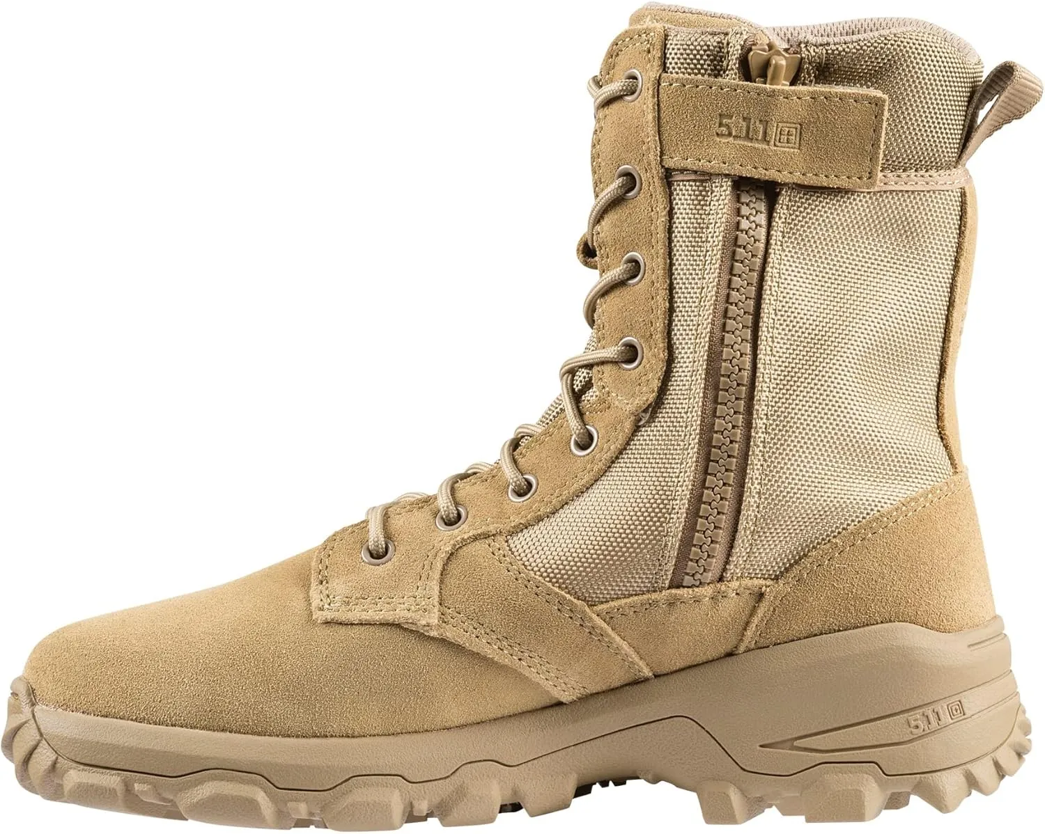 5.11 Tactical Men's Leather Speed 3.0 Side Zip Combat Military Desert Boots, Style 12336/12337