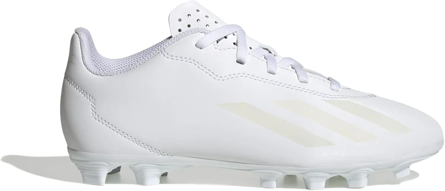 adidas Kids' Soccer X Crazyfast.4 Firm Ground (Little Big Kid) Sneaker