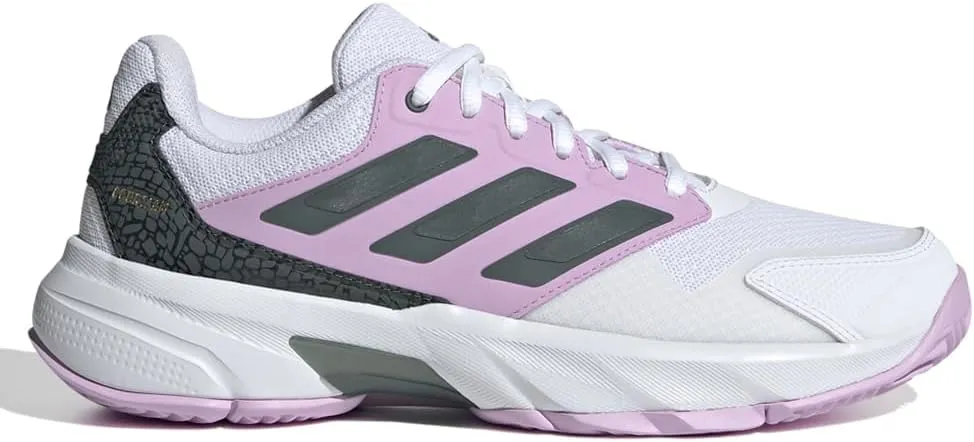 adidas Women's Courtjam Control 3 Tennis Shoes Sneaker