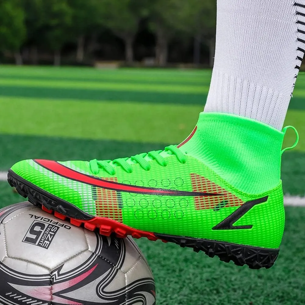 AMZ BSHIDA World Cup Professional Men's Soccer Cleats Adult Firm Ground Football Training Boots TF/AG Soccer Shoe Sneaker