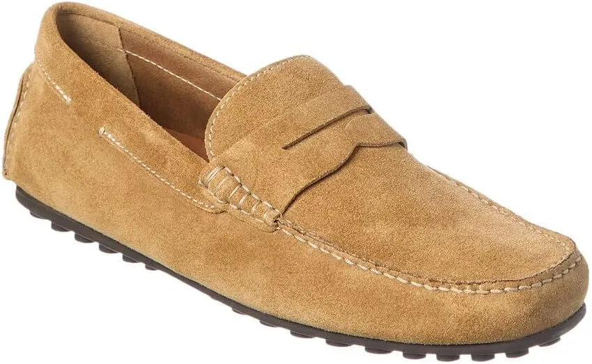 Aquatalia Lucca Weatherproof Suede Loafer