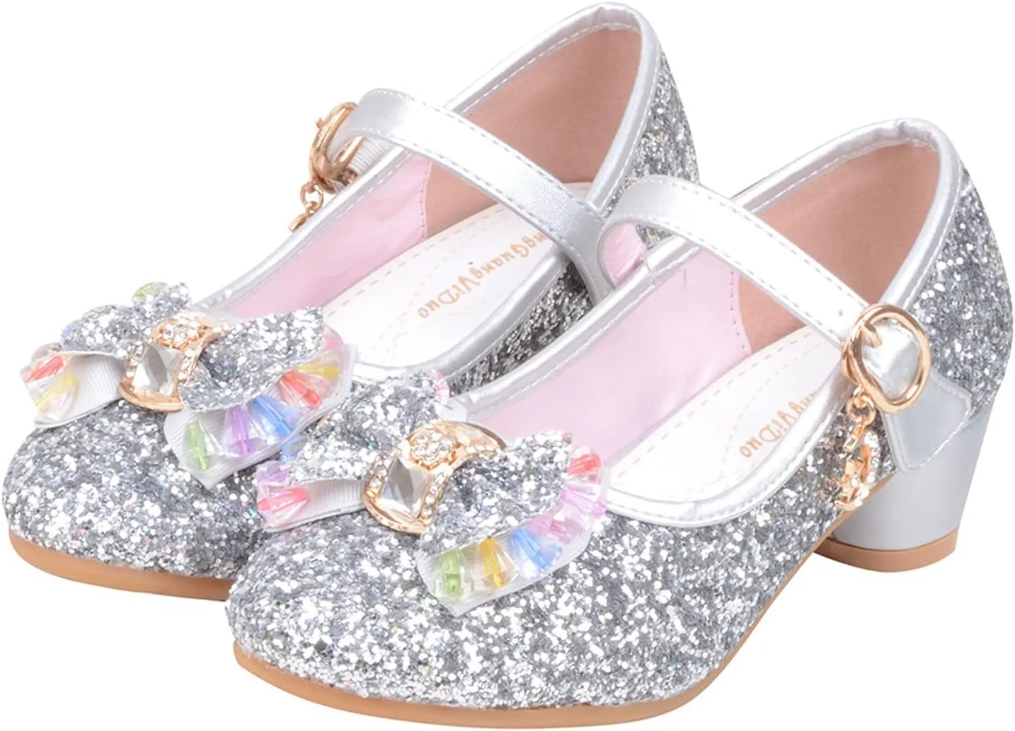 Black Shoes for Girls,Baby Kids Pearl Sandals Crystal Princess Shoes Bling Girls Infant Bowknot Baby Shoes Cute Shoes