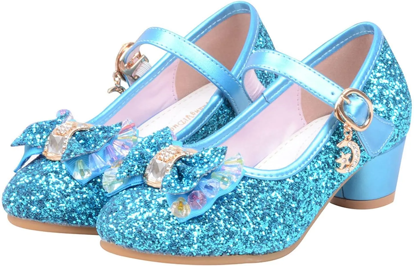 Black Shoes for Girls,Baby Kids Pearl Sandals Crystal Princess Shoes Bling Girls Infant Bowknot Baby Shoes Cute Shoes