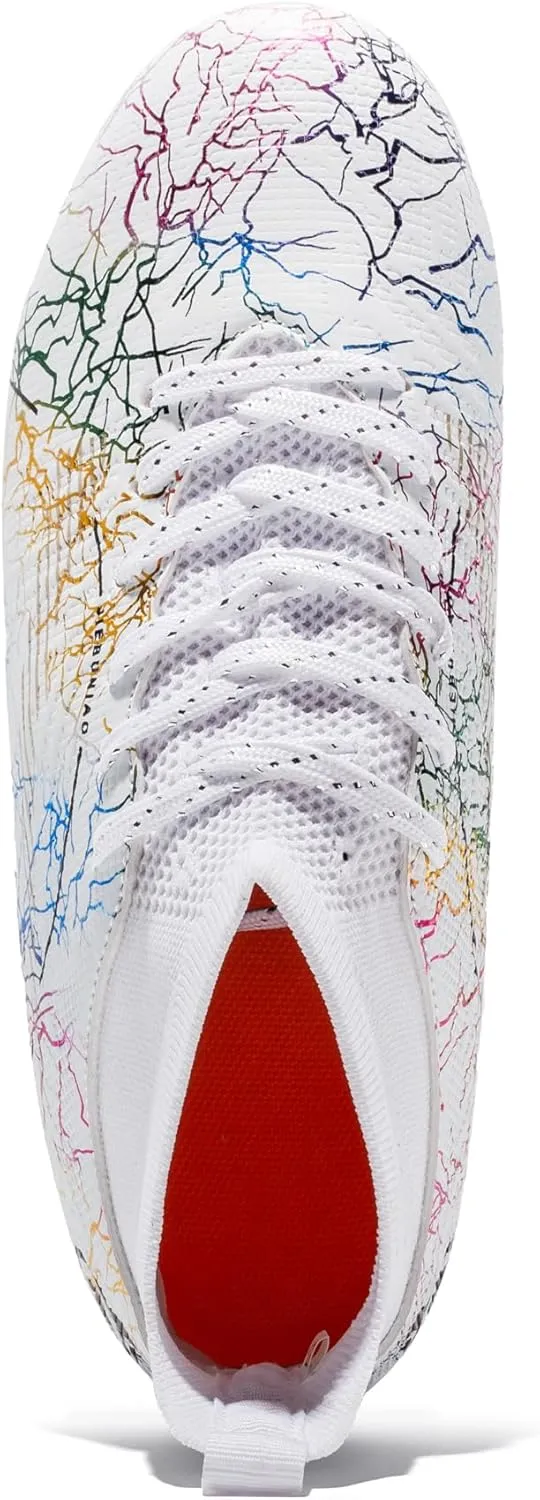 Boy Soccer Cleats Big Kids Soccer Shoes Professional Soccer Cleats Shoes,Unisex Soccer Sneakers for Little Kids Athletic
