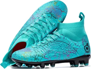 Boy Soccer Cleats Big Kids Soccer Shoes Professional Soccer Cleats Shoes,Unisex Soccer Sneakers for Little Kids Athletic