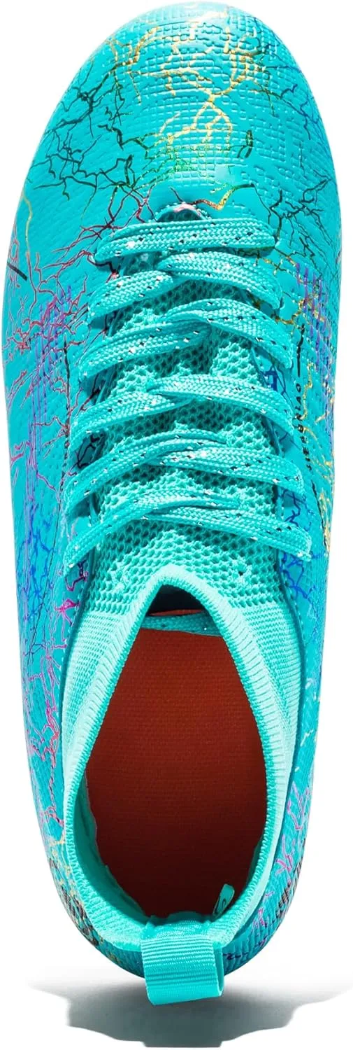 Boy Soccer Cleats Big Kids Soccer Shoes Professional Soccer Cleats Shoes,Unisex Soccer Sneakers for Little Kids Athletic