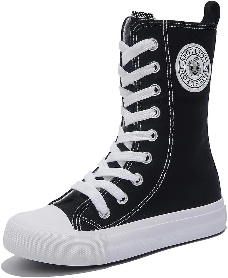 Boys and Girls High Top Children's Canvas Shoes Fashion Street Dance White Campus Shoes Outdoor Leisure Sneakers Shoes