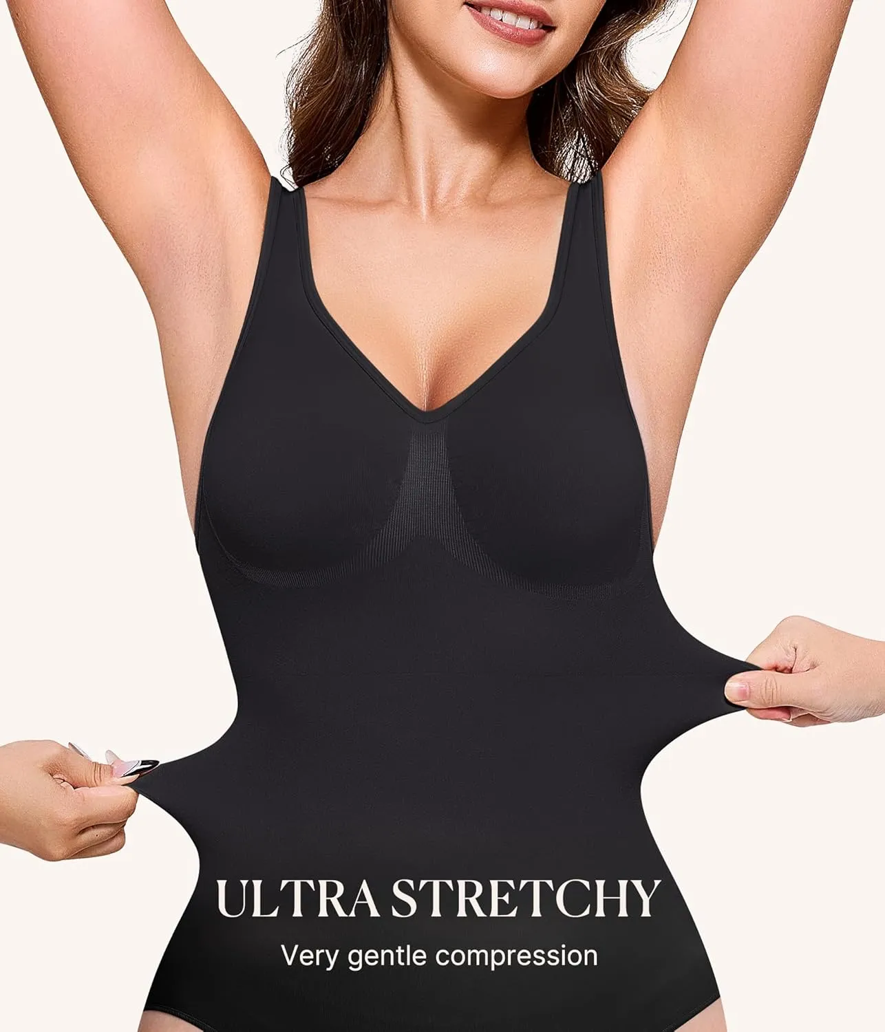 BRABIC Backless Shapewear Bodysuits for Women Tummy Control Shapewear Seamless Faja Body Shaper Suit Waist Trainer