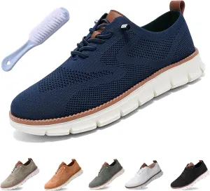 Breeze Shoes for Men, Mens Wearbreeze Shoes, Wear Breeze Mens Shoes, Men's Mesh Dress Sneakers Business Shoes