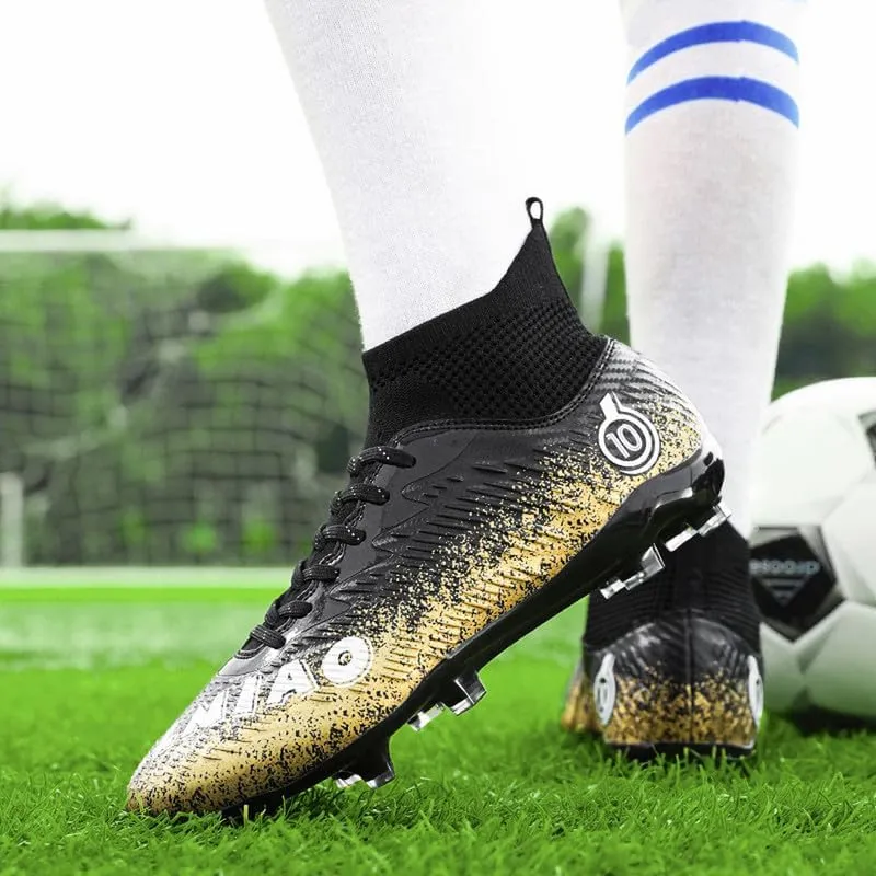 DHOVOR Men's Women's Soccer Cleats Youth Football Cleats Unisex Adult Athletics Football Trainers Football Shoes Teenagers Soccer Shoes