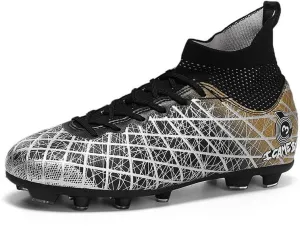 DHOVOR Men's Women's Soccer Cleats Youth Football Cleats Unisex Adult Athletics Football Trainers Football Shoes Teenagers Soccer Shoes