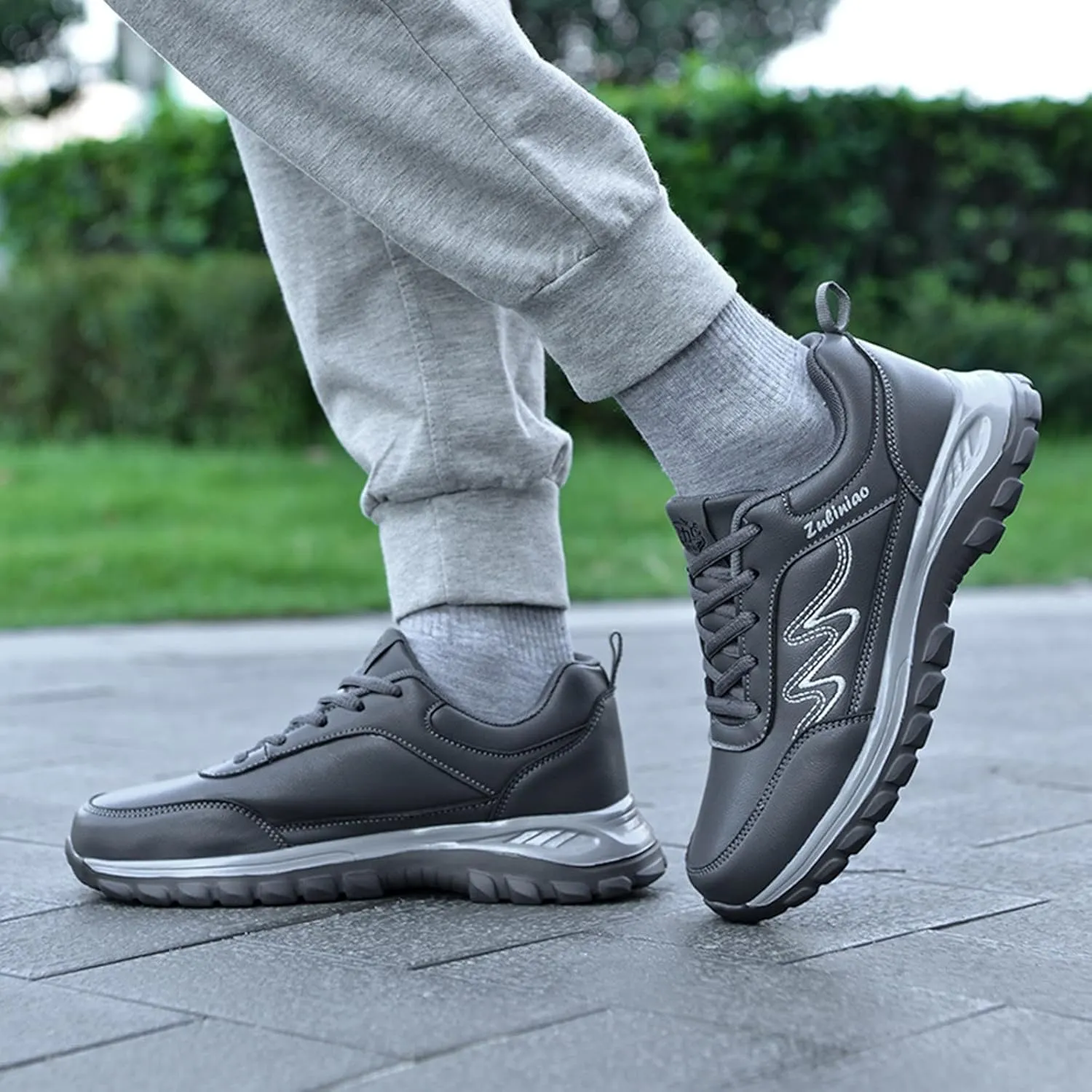 Fashion Sport Shoes for Men Comfortable Breathable Stretch Canvas Slip on Sneaker Men's Comfortable Dress Shoes