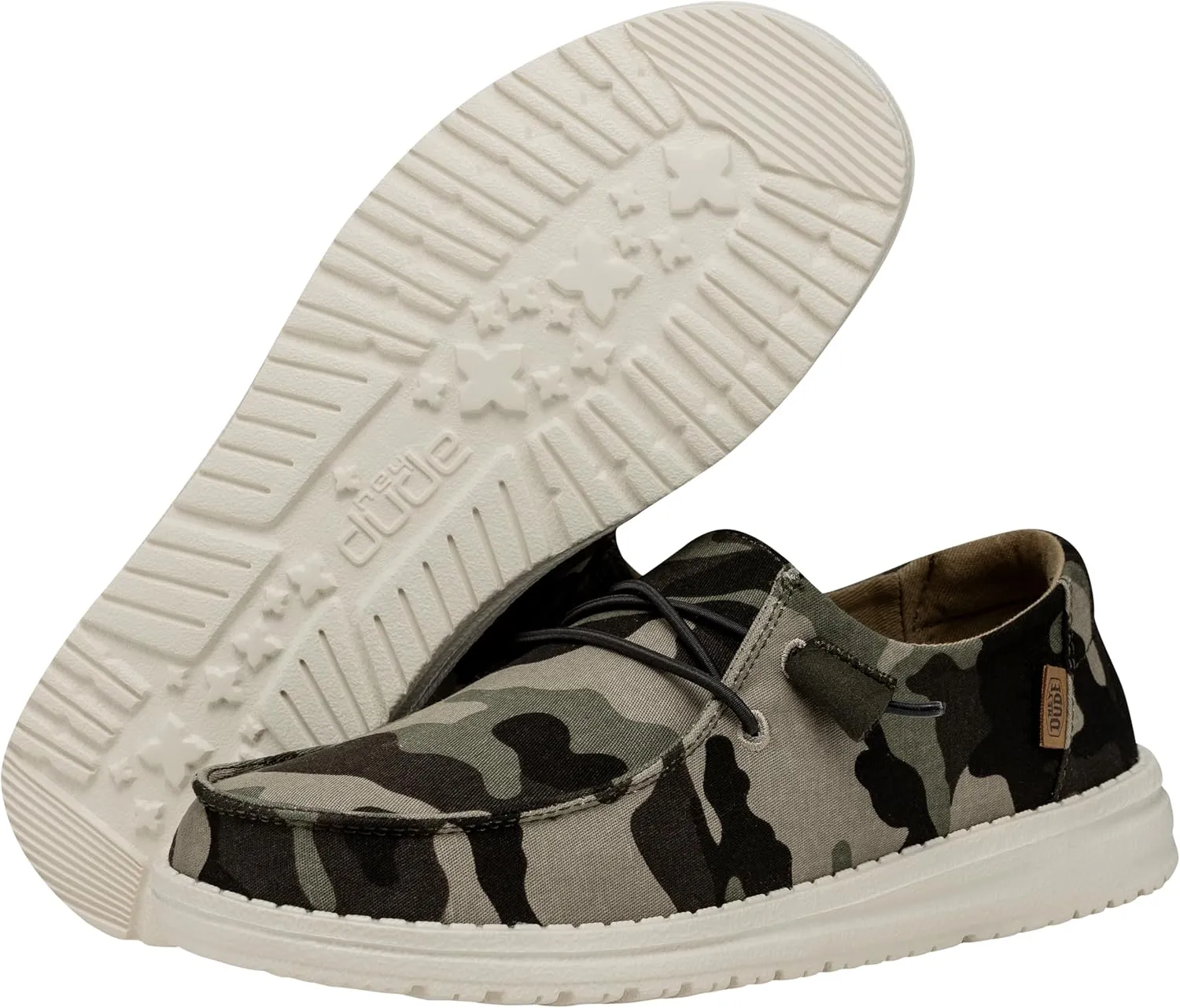 Hey Dude Women's Wendy Camouflage| Women's Shoes | Women's Slip On Shoes | Comfortable & Light-Weight
