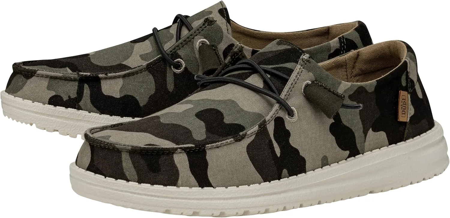 Hey Dude Women's Wendy Camouflage| Women's Shoes | Women's Slip On Shoes | Comfortable & Light-Weight