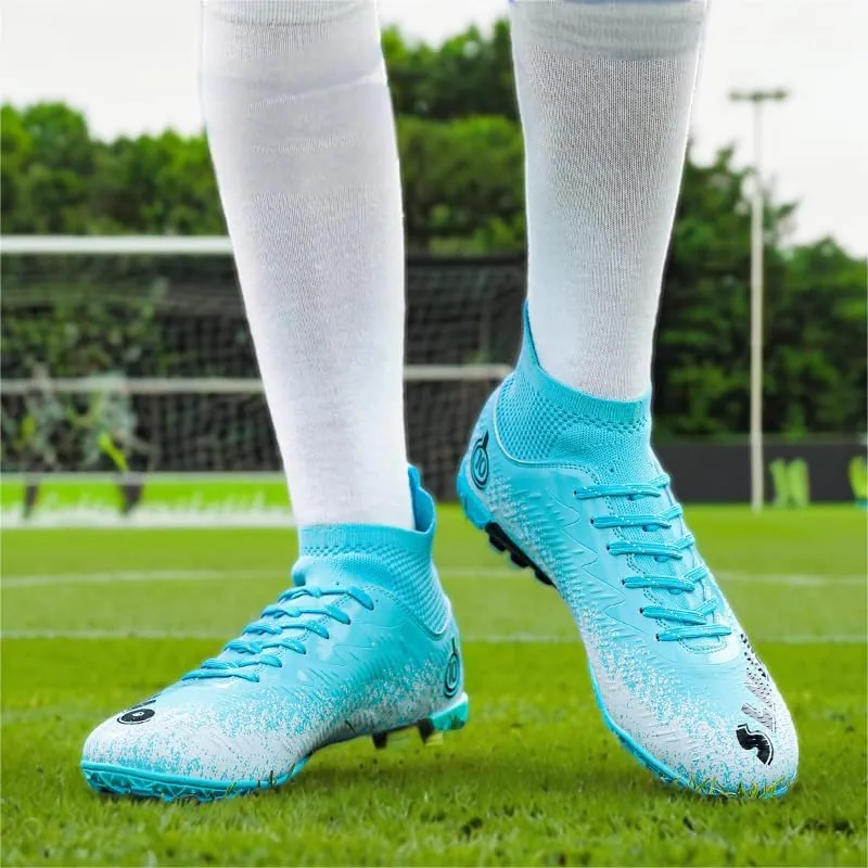 Indoor Turf Soccer Shoes Cleats Mens Soccer Shoes for Boys Football Shoes Kid Futsal Shoes Youth