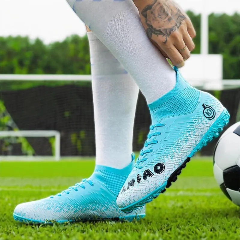 Indoor Turf Soccer Shoes Cleats Mens Soccer Shoes for Boys Football Shoes Kid Futsal Shoes Youth