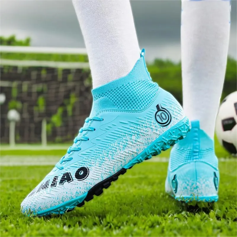 Indoor Turf Soccer Shoes Cleats Mens Soccer Shoes for Boys Football Shoes Kid Futsal Shoes Youth