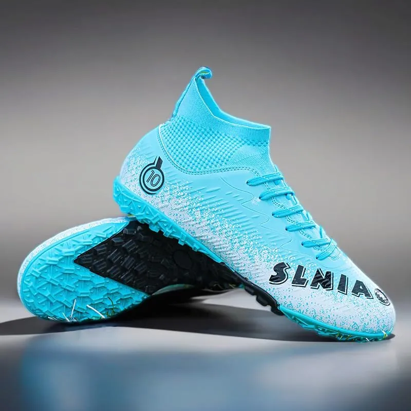 Indoor Turf Soccer Shoes Cleats Mens Soccer Shoes for Boys Football Shoes Kid Futsal Shoes Youth