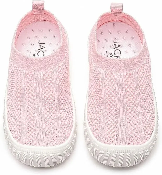 Jack & Lily Baby, Toddler & Kids Walking Shoes  Non-Slip, Washable Slip-On Sneakers for Boys & Girls  Indoor & Outdoor Use