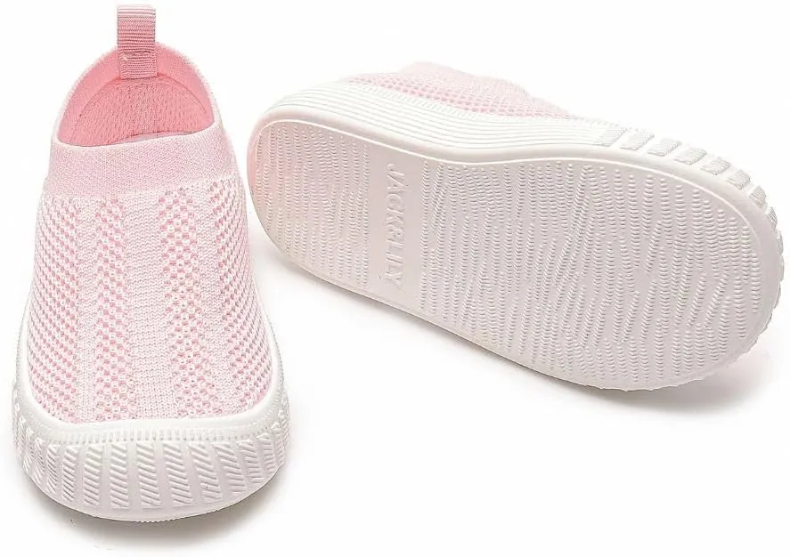 Jack & Lily Baby, Toddler & Kids Walking Shoes  Non-Slip, Washable Slip-On Sneakers for Boys & Girls  Indoor & Outdoor Use
