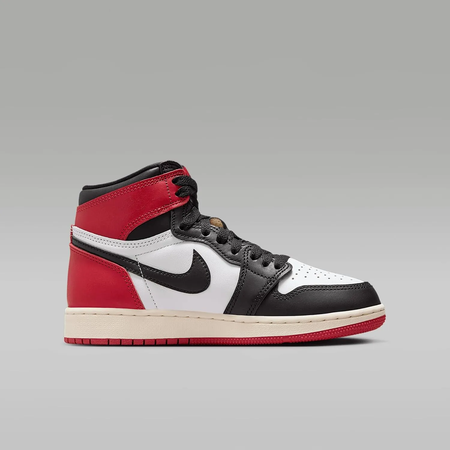 Jordan Big Kid's 1 Retro High OG 'Black Toe Reimagined' (FD1437 106)