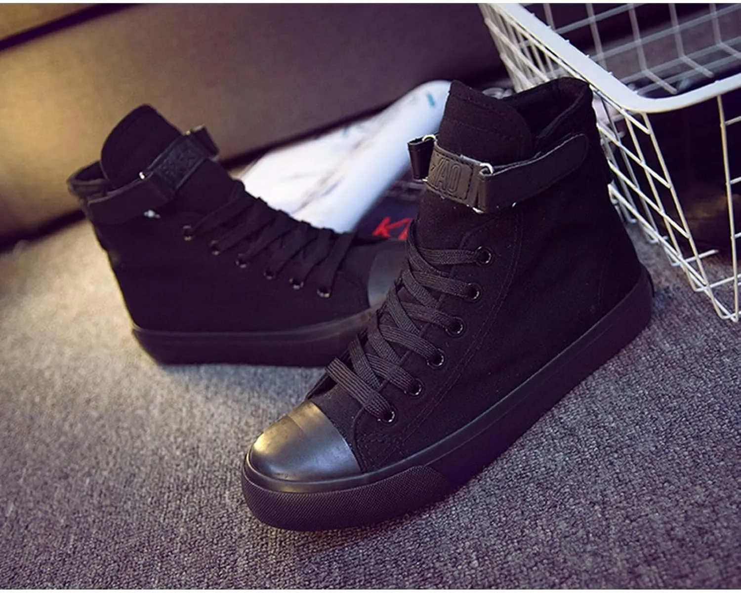 KPOP Stray Kids Merch Shoes Sneakers Bang Chan Lee Know ChangBin Han I.N Felix HyunJin Seungmin Hiphop High-Top Canvas Shoes