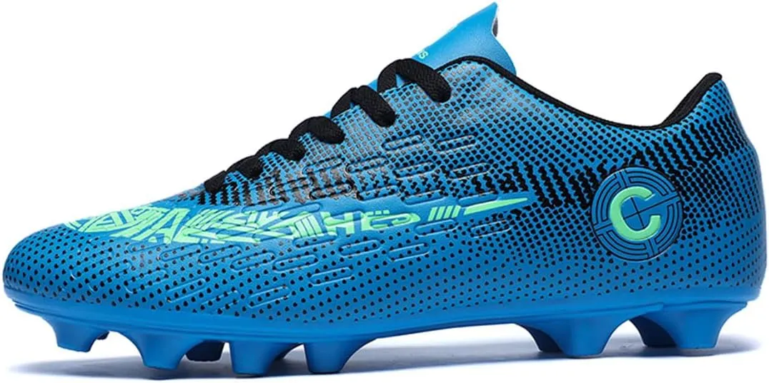 Men Soccer Cleats Youth Sneakers Outdoor Turf Indoor Low Top Soccer Shoes Lightweight Training Shoes