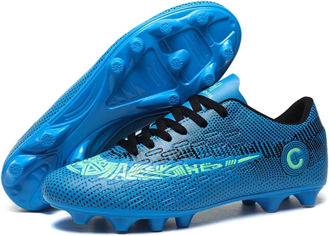 Men Soccer Cleats Youth Sneakers Outdoor Turf Indoor Low Top Soccer Shoes Lightweight Training Shoes