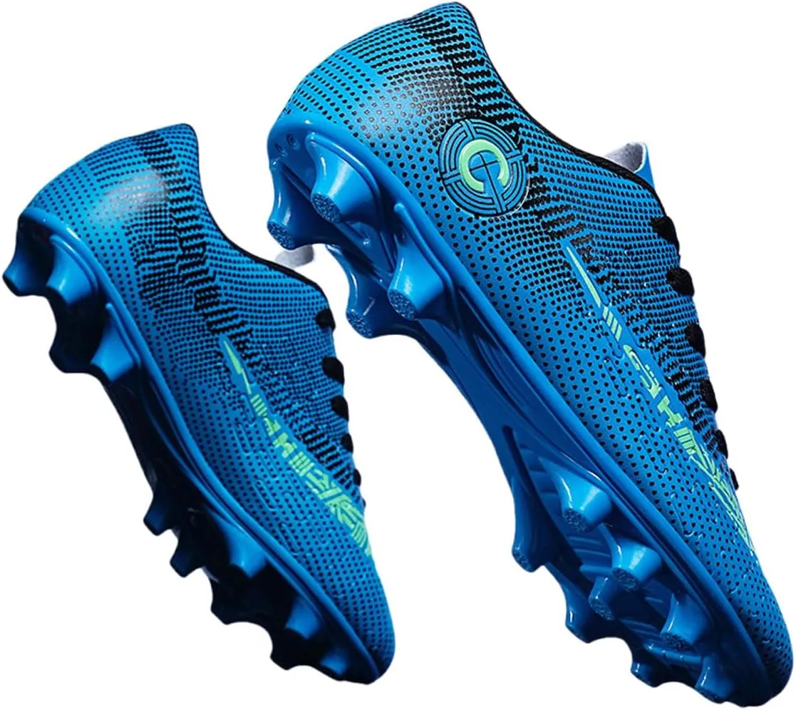 Men Soccer Cleats Youth Sneakers Outdoor Turf Indoor Low Top Soccer Shoes Lightweight Training Shoes