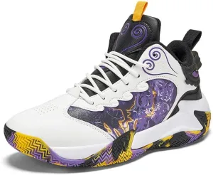Men's Basketball Shoes Fashion Youth Sneakers Non-Slip Sport Trainer Shoes Skateboard Shoes High-top Shoes Fashion Casual Shoes Running