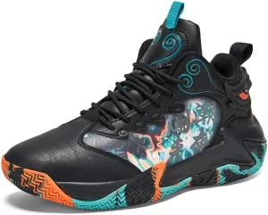 Men's Basketball Shoes Fashion Youth Sneakers Non-Slip Sport Trainer Shoes Skateboard Shoes High-top Shoes Fashion Casual Shoes Running