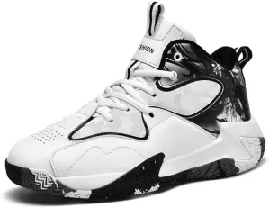 Men's Basketball Shoes Fashion Youth Sneakers Non-Slip Sport Trainer Shoes Skateboard Shoes High-top Shoes Fashion Casual Shoes Running