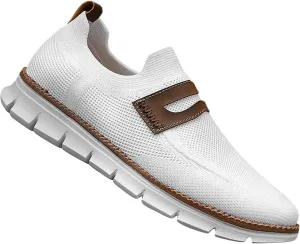 Mens Casual Office Dress Sneakers Business Lightweight Oxfords Arch Support Walking Work Shoes Arch Support Soft Cushion Flats Sports Wide Fit Shoes