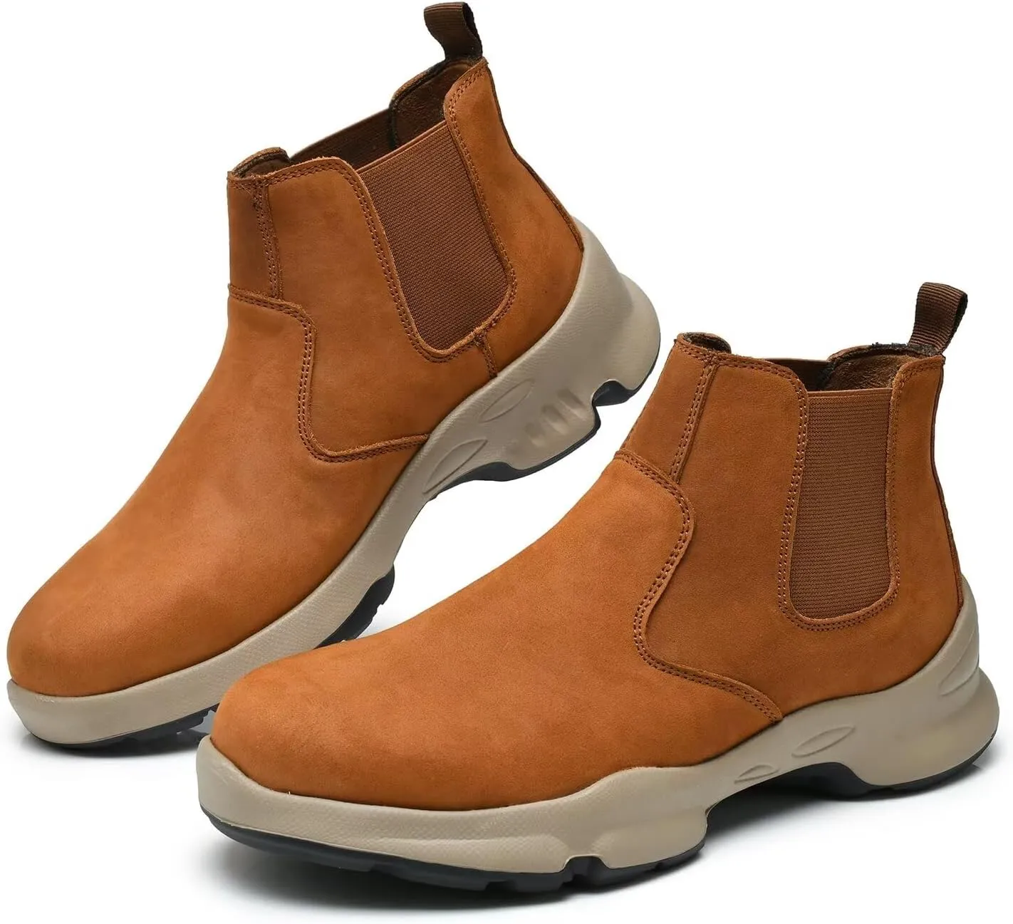Men's Chukka Boots Genuine Leather Ankle Boot for Men Classic Casual Oxford Style Footwear