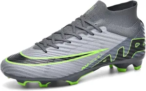 Men’s Soccer Cleats Football Boots Professional Training Turf Mens Outdoor Indoor Sports Athletic Big Boy's Sneaker Indoor Shoes for Kids Soccer
