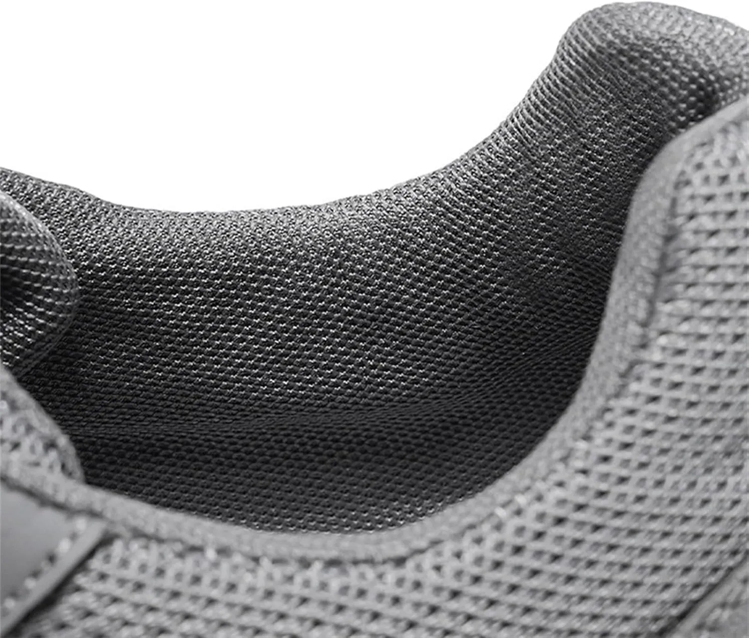 Mesh Sneakers for Men Thick Sole Lace-up Breathable Walking Running Shoes Comfortable Tennis Shoes Non Slip Casual Mens Outdoor Sport Sneakers