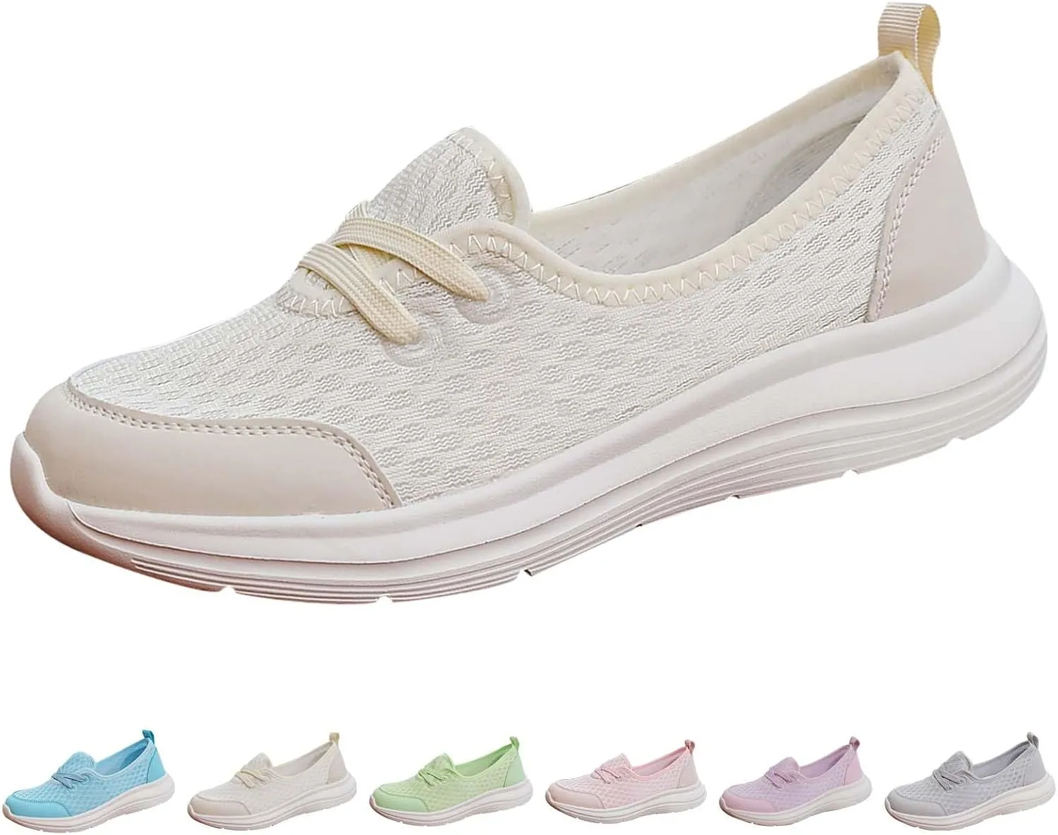 Non Slip Work Shoes Women Food Service Casual Shoes Slip On Men's Fashion Sneakers Running Lightweight Tennis Non Slip White Basketball Shoe Loafers Shoe
