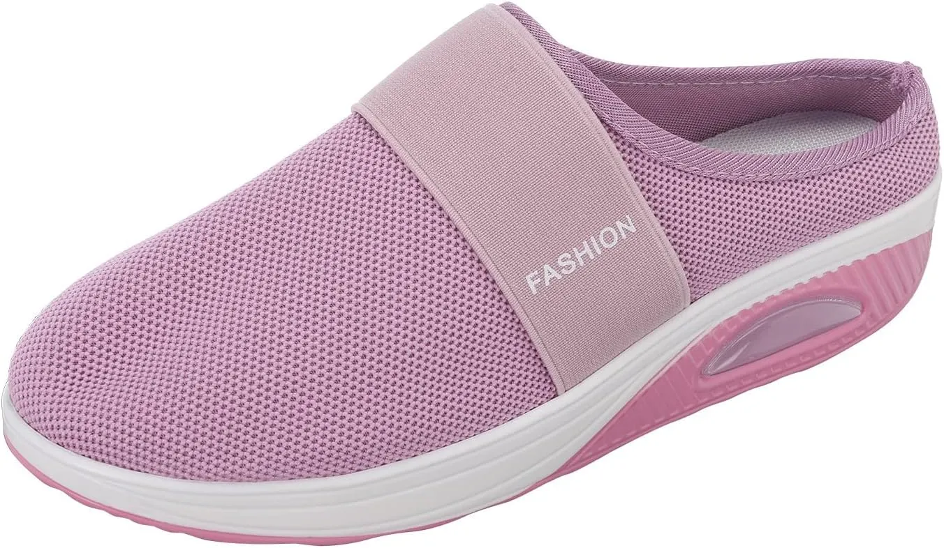 Non Slip Work Shoes Women Mesh Breathable Slip On Shoes Casual Men's Fashion Sneakers Running Lightweight Tennis White Tennis Shoe Loafers Dress Shoe