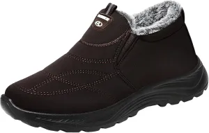 peqiut Womens Snow Boots Winter Snow Shoes Solid Color Fashion Warm Winter Ankle Boots Warm Slip On Outdoor Booties Comfort