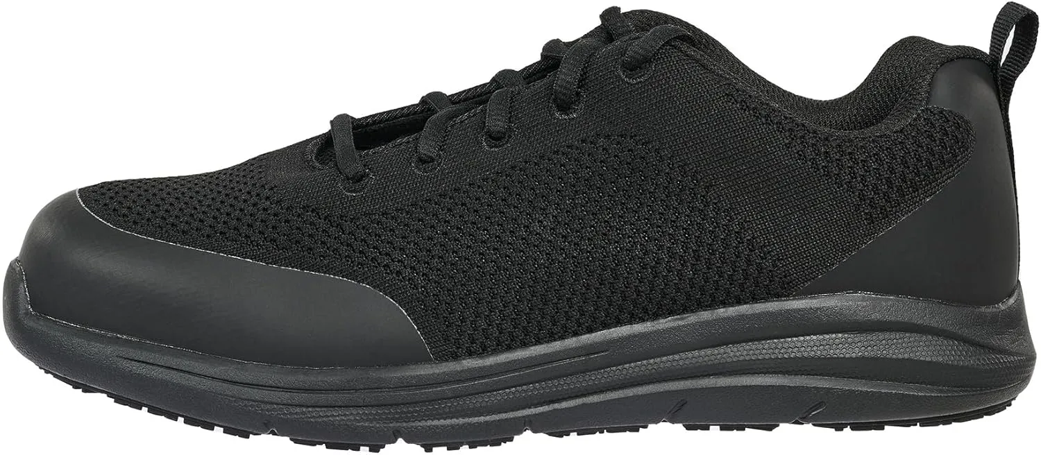 Pro-Grip Athletic Low Composite Toe Safety Shoes for Men Work Sneakers Comfortable Lightweight Breathable Slip Resistant Metal Free