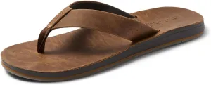 REEF Ojai Classic Men's Premium Leather Sandal, Soft Cushion Footbed