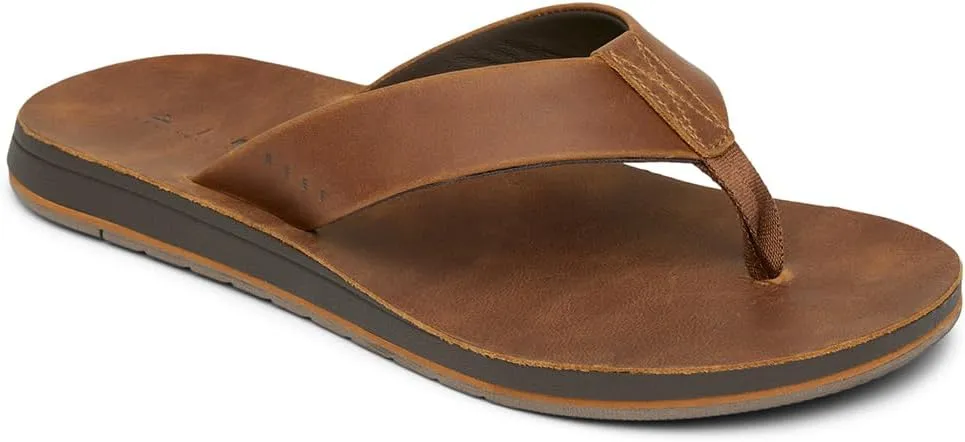 REEF Ojai Classic Men's Premium Leather Sandal, Soft Cushion Footbed