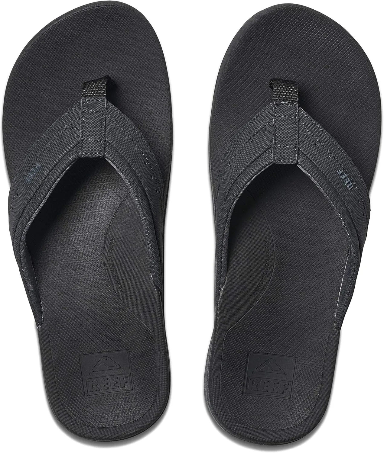REEF Ortho-Spring Men's Flip Flop, Arch Support & Soft Cushion Footbed