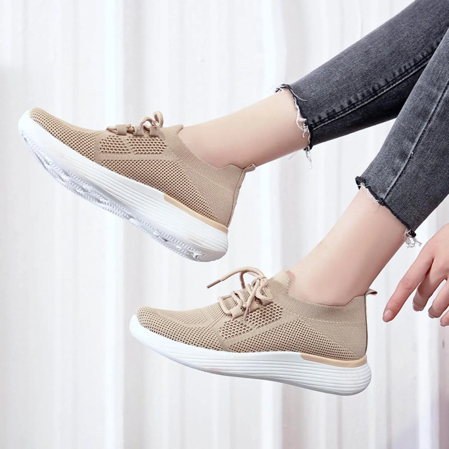 SBGMoSJ Women Sneakers Black Casual Zapatos CóModos Para Embarazadas Wide Width White Canvas Tennis Shoes for Women Women Sneakers Size 6 Wide Women Orthopedic Sneakers Wide