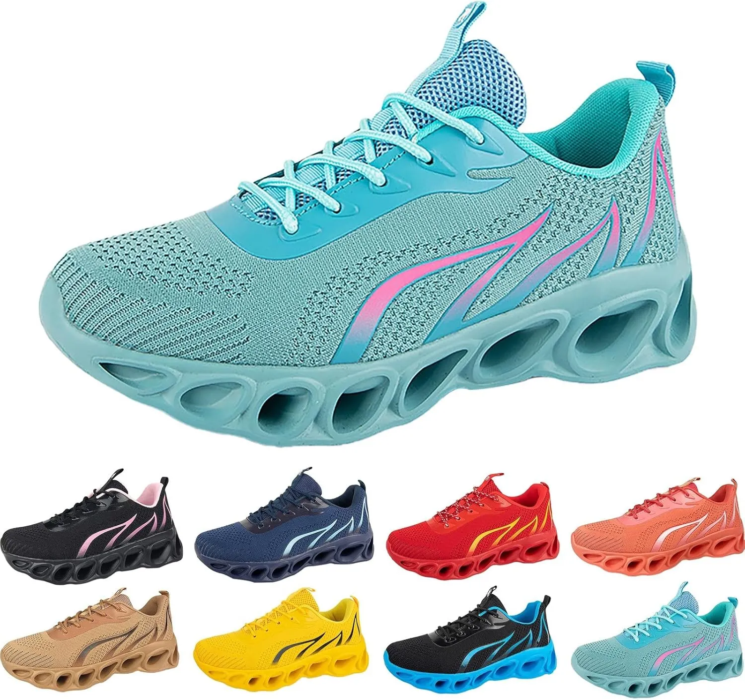 Shoes for Men Womens Sneakers Wide Width Womens Loafers Comfortable Round Toe Flat Heel Womens Christmas Shoes Slip on Non Slip Low Top Casual