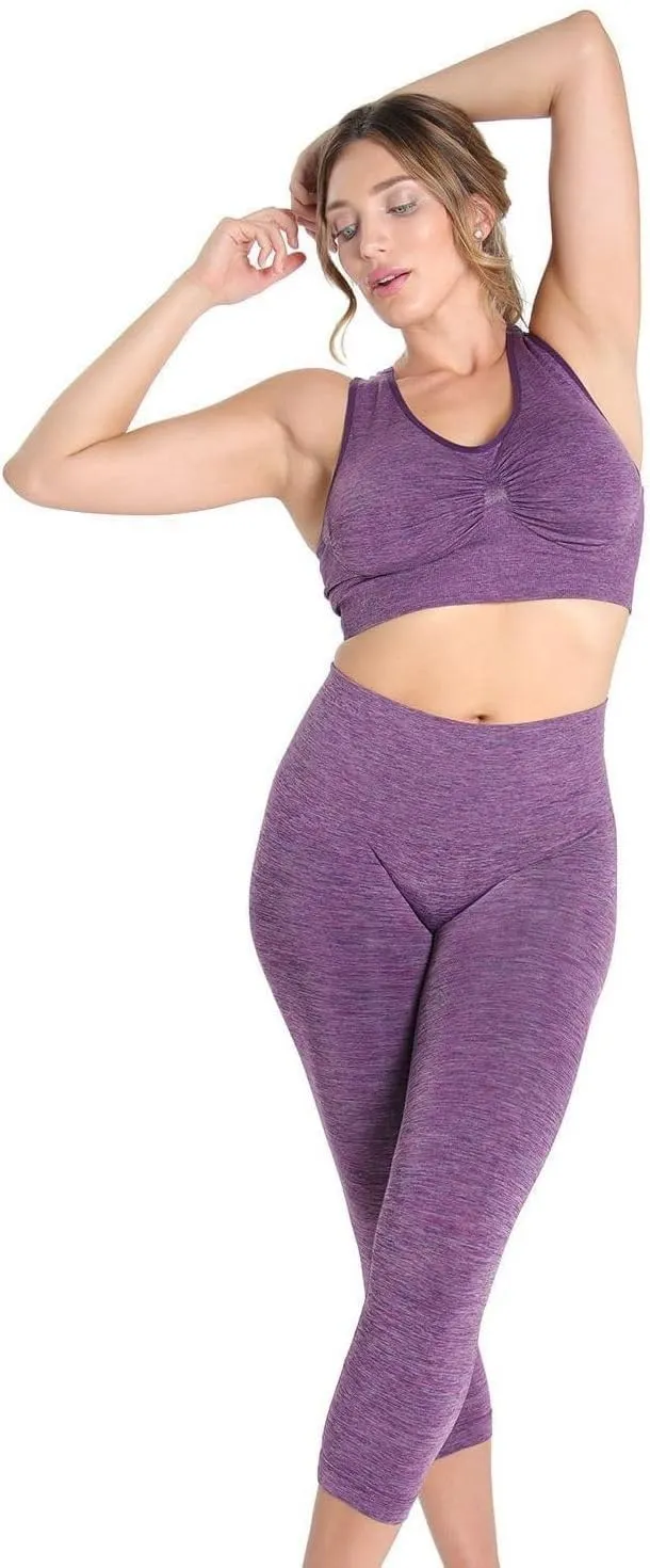SlimMe Shapewear Leggings, High Waisted Leggings Tummy Control, Comfortable and Breathable Compressions Pants for Women