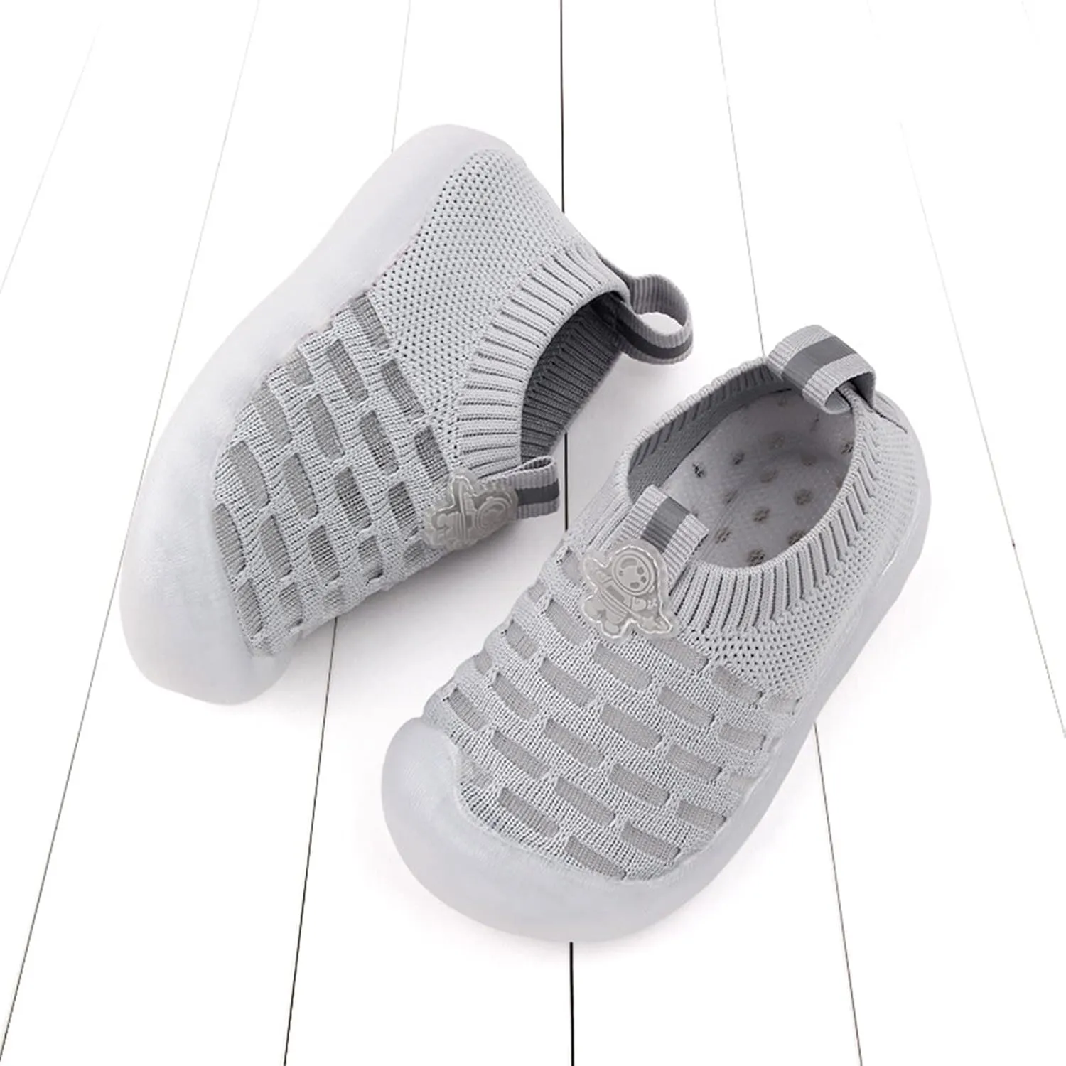 Spring and Summer Children Toddlers Boys and Girls Sports Shoes Flat Bottom Soft Fly Woven Size 5 Girls Tennis Shoes