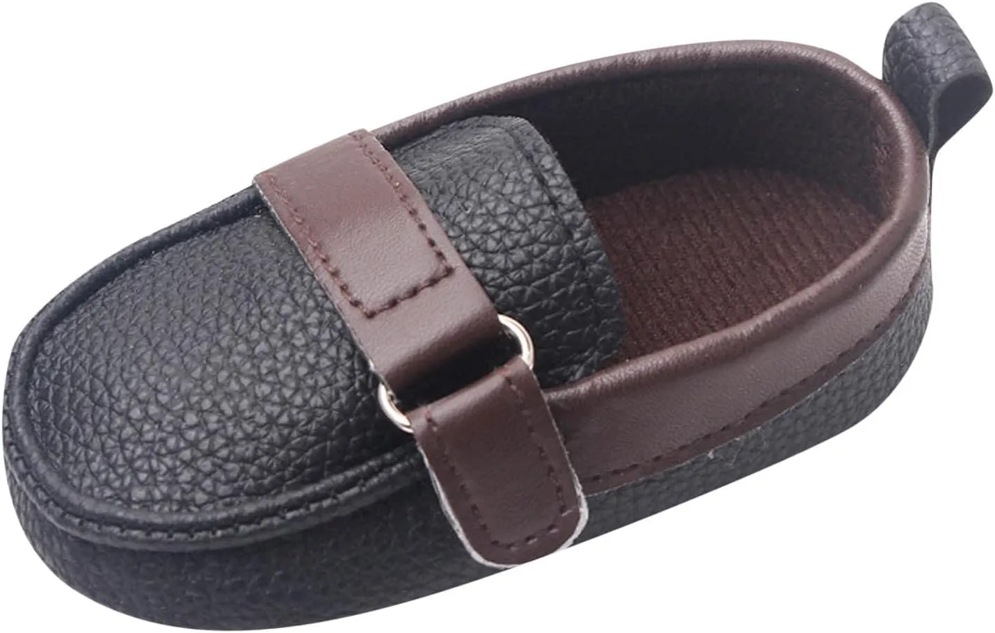 Summer Children Infant Toddler Shoes Boys Flat Bottom Casual Shoes Round Slip On Lightweight and Comfortable Light 10 Black
