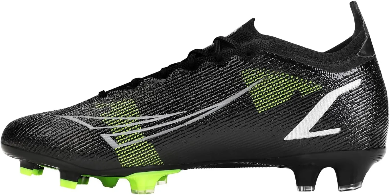 Tazzico Mens Soccer Cleats Womens Outdoor TF Soccer Shoes Big Kids Boys FG Football Boots Professional Training Turf Black Football Cleats