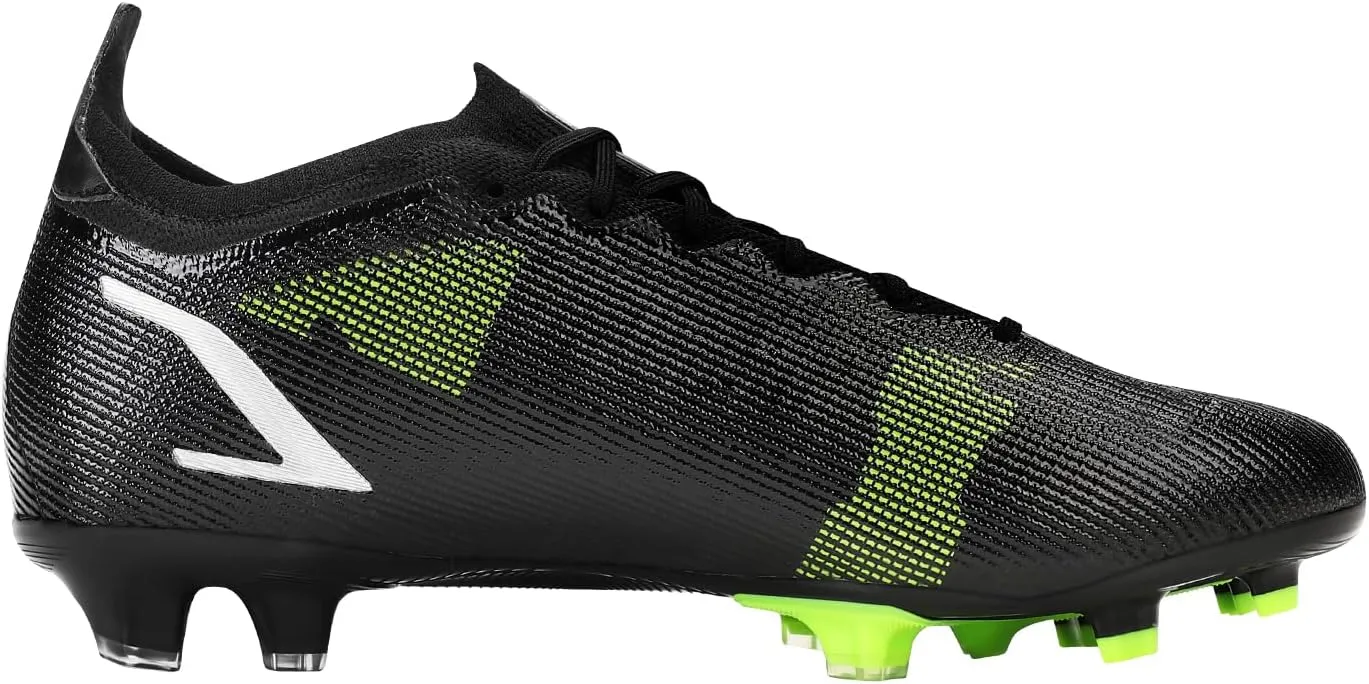 Tazzico Mens Soccer Cleats Womens Outdoor TF Soccer Shoes Big Kids Boys FG Football Boots Professional Training Turf Black Football Cleats